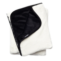Fasinator Throw - Regular size - Faux Fur - White & Black