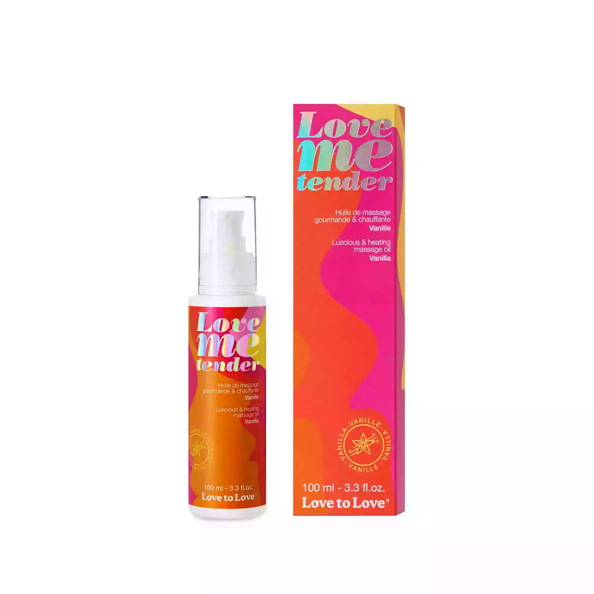 LOVE ME TENDER - MASSAGE OIL - VANILLA 100ML / 3.3FL.OZ.