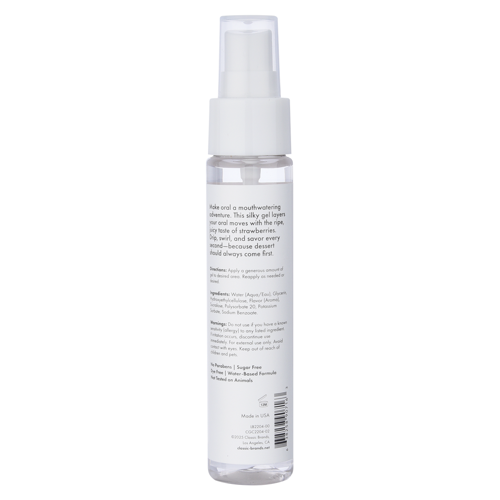 BLOW ME ORAL SEX GEL - STRAWBERRY - 2 floz | 30 mL