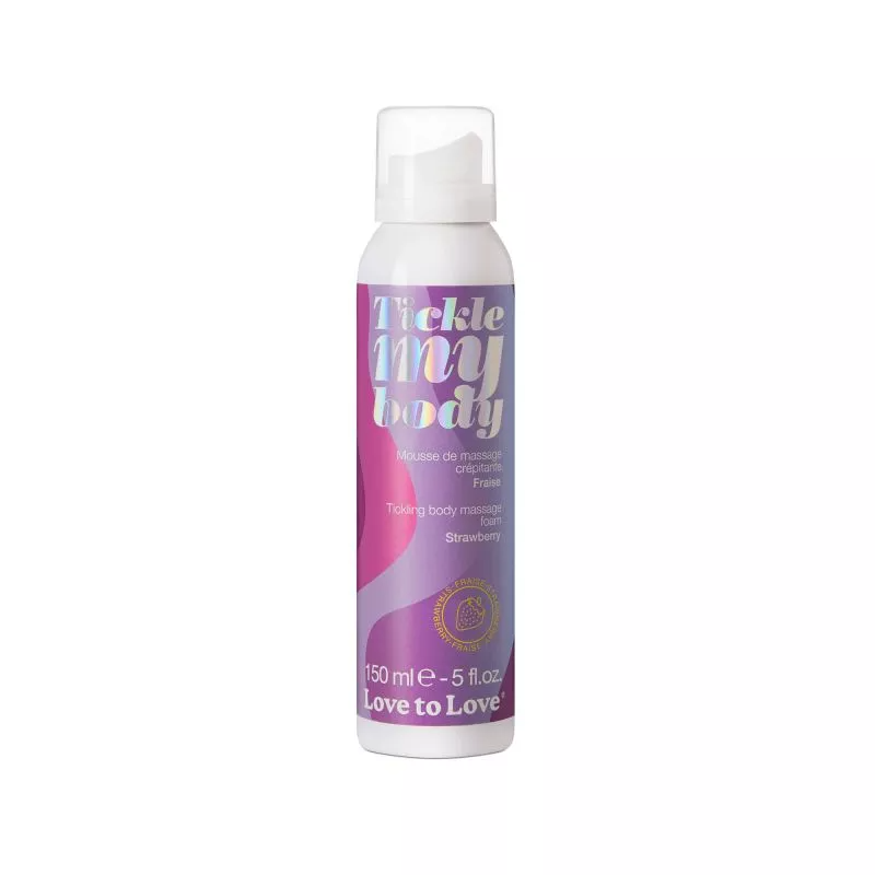 TICKLE MY BODY - MASSAGE FOAM - STRAWBERRY 150ML / 5FL.OZ.