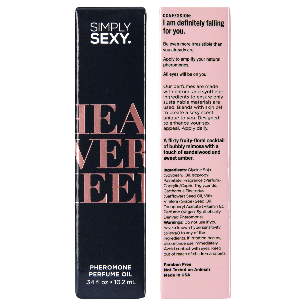 SIMPLY SEXY PHEROMONE PERFUME OIL ROLL-ON - HEAD OVER HEELS - 0.34 floz | 10.2mL