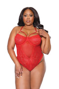 Red Lace Teddy